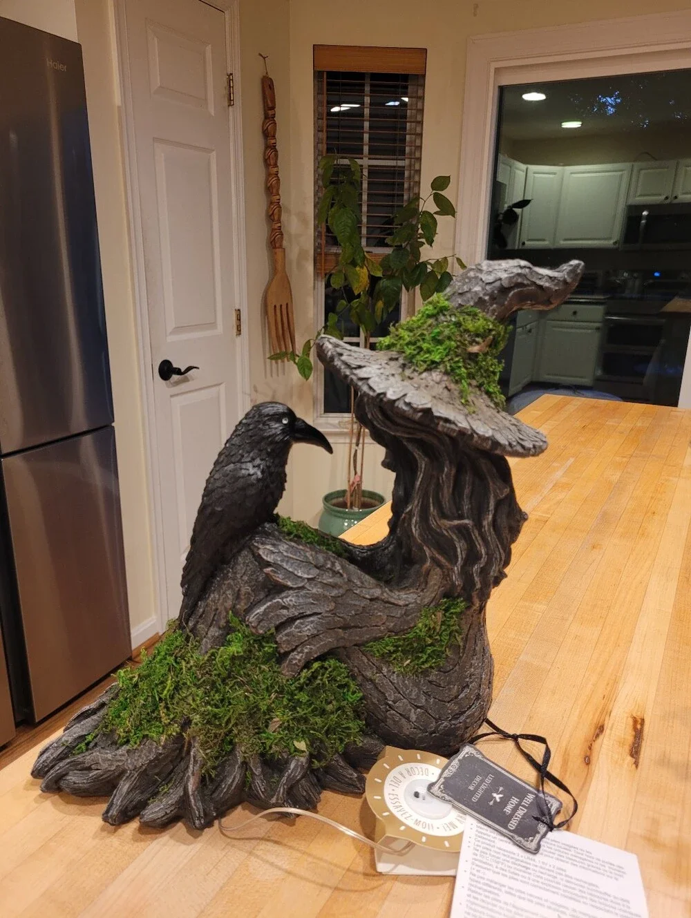 A Well Dressed Home whimsical sculpture